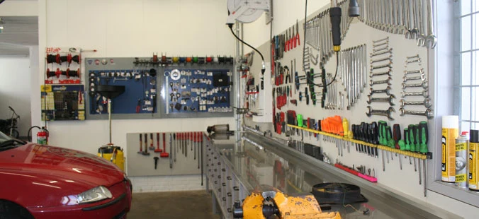 The Baas Auto’s workshop in De Meern